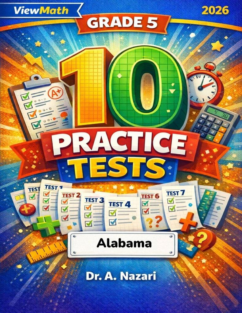 10 Alabama ACAP Grade 5 Math Practice Tests