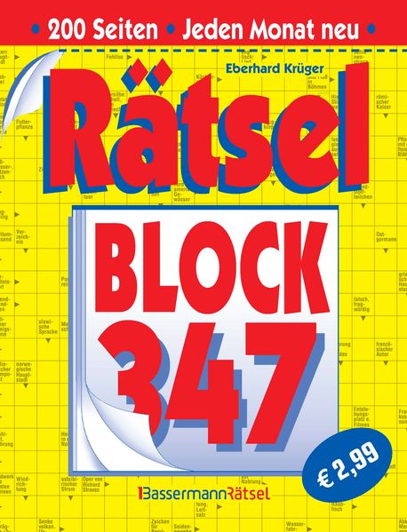 Rätselblock 347 (5 Exemplare à 299 EUR)