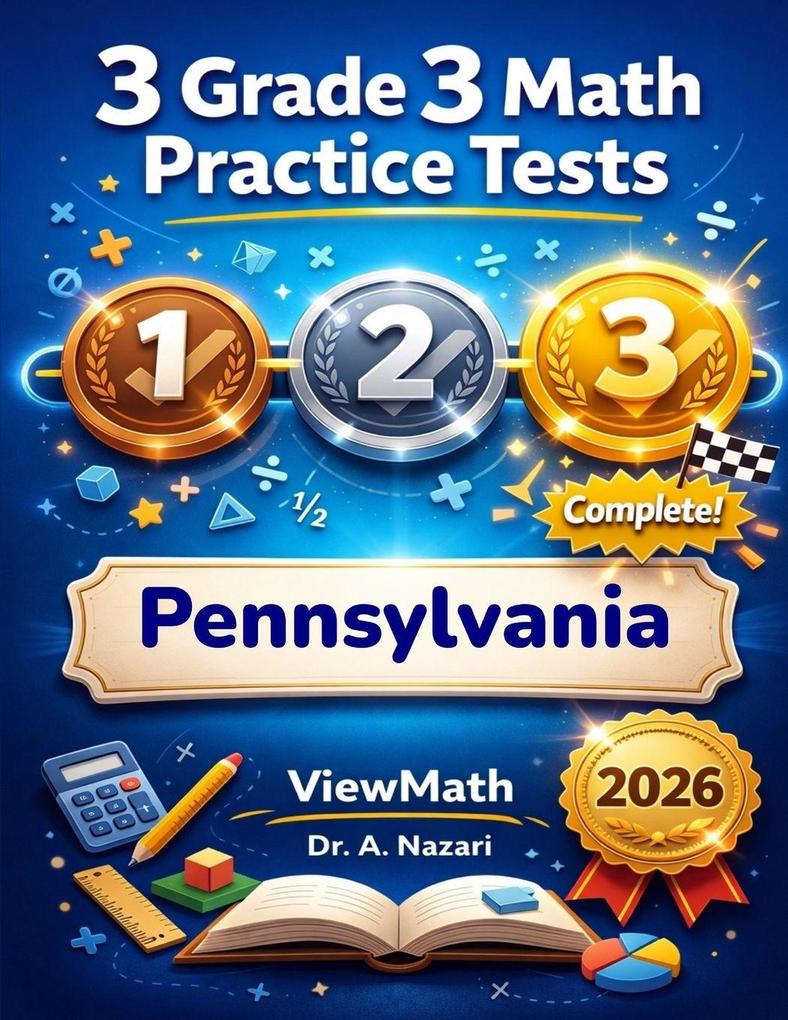 3 Pennsylvania PSSA Grade 3 Math Practice Tests