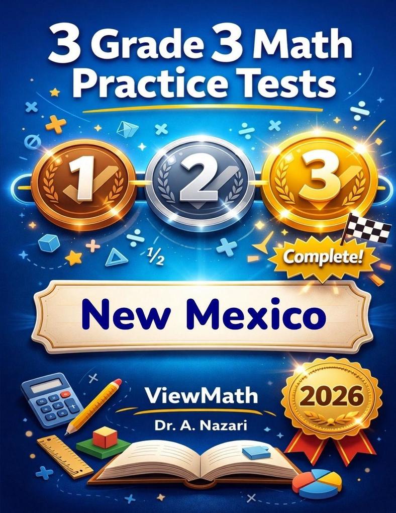 3 New Mexico NM-MSSA Grade 3 Math Practice Tests