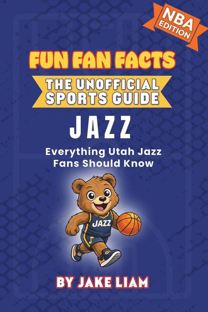 Utah Jazz Basketball Book for Kids