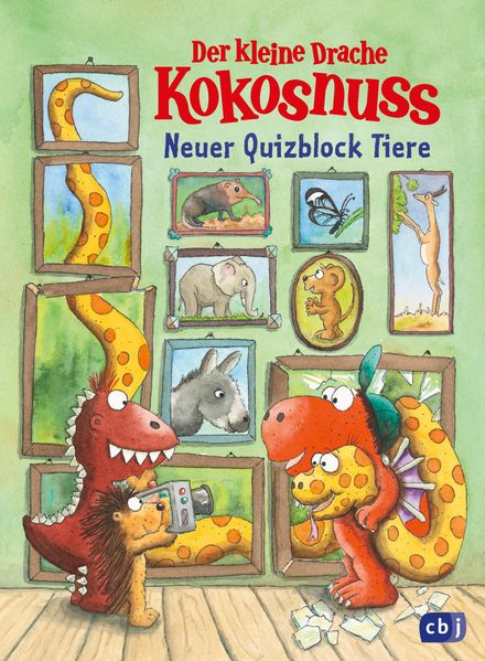 Der kleine Drache Kokosnuss - Quizblock Tiere 2