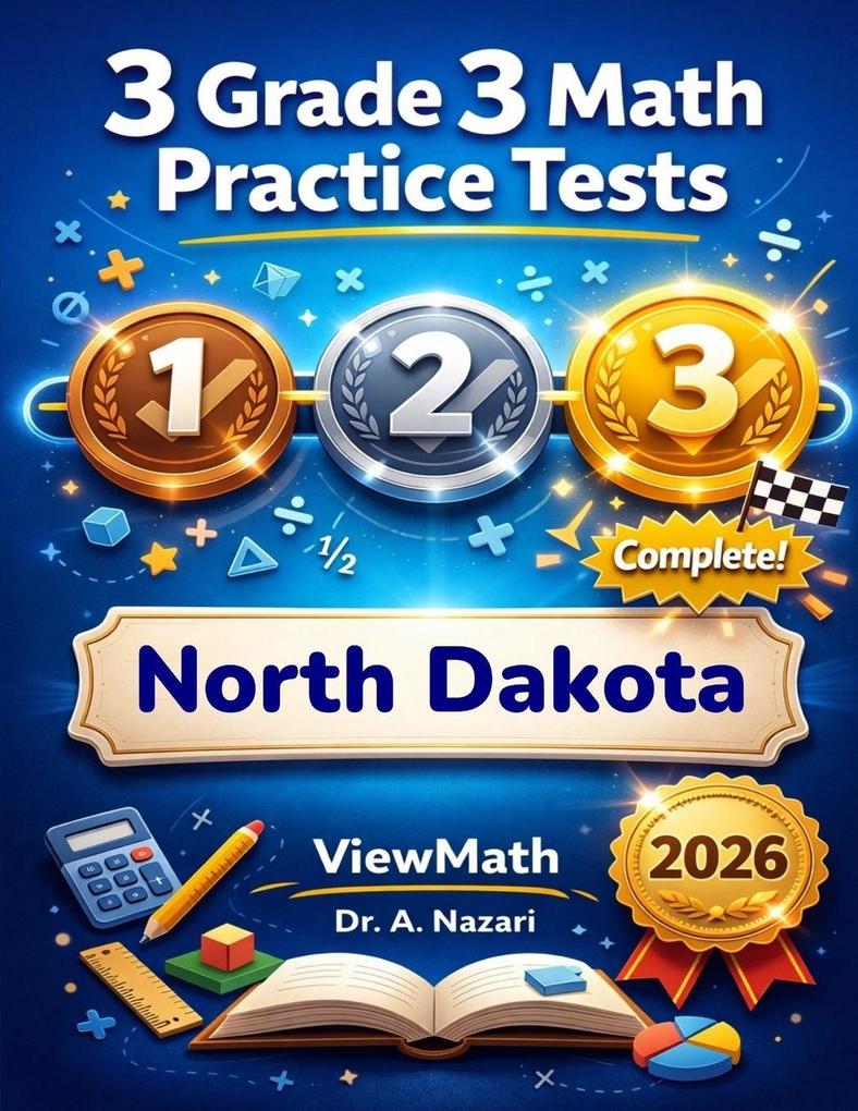 3 North Dakota NDSA Grade 3 Math Practice Tests