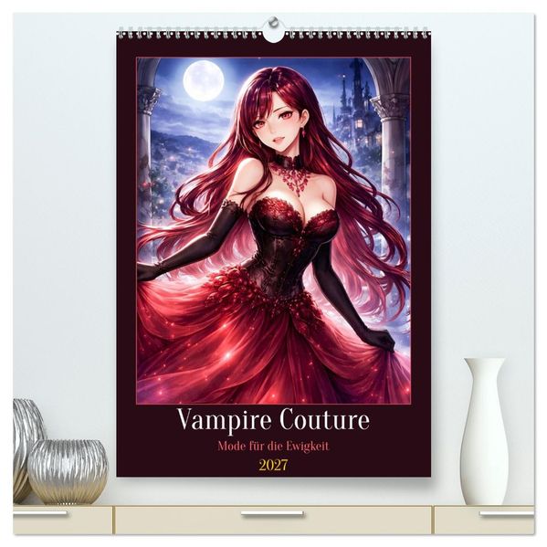 Vampire Couture (hochwertiger Premium Wandkalender 2027 DIN A2 hoch) Kunstdruck in Hochglanz