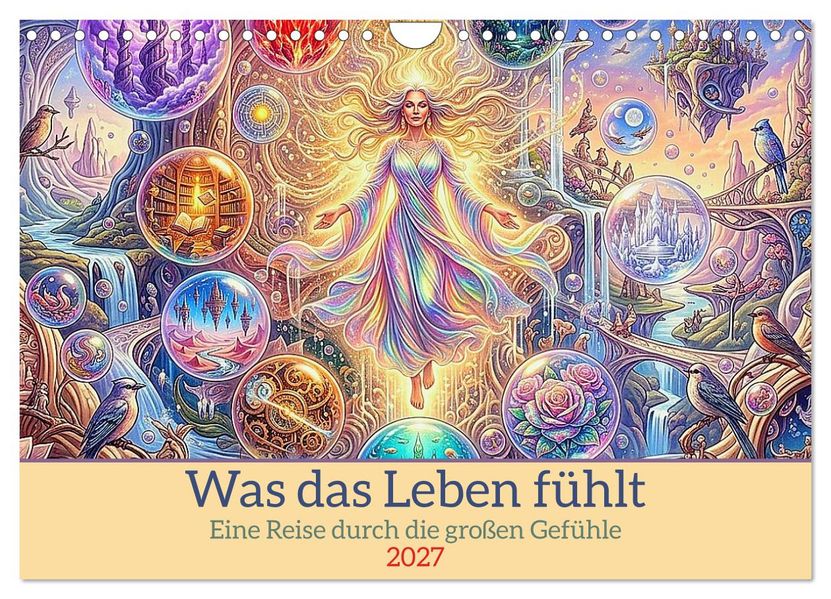 Was das Leben fühlt (Wandkalender 2027 DIN A4 quer) CALVENDO Monatskalender