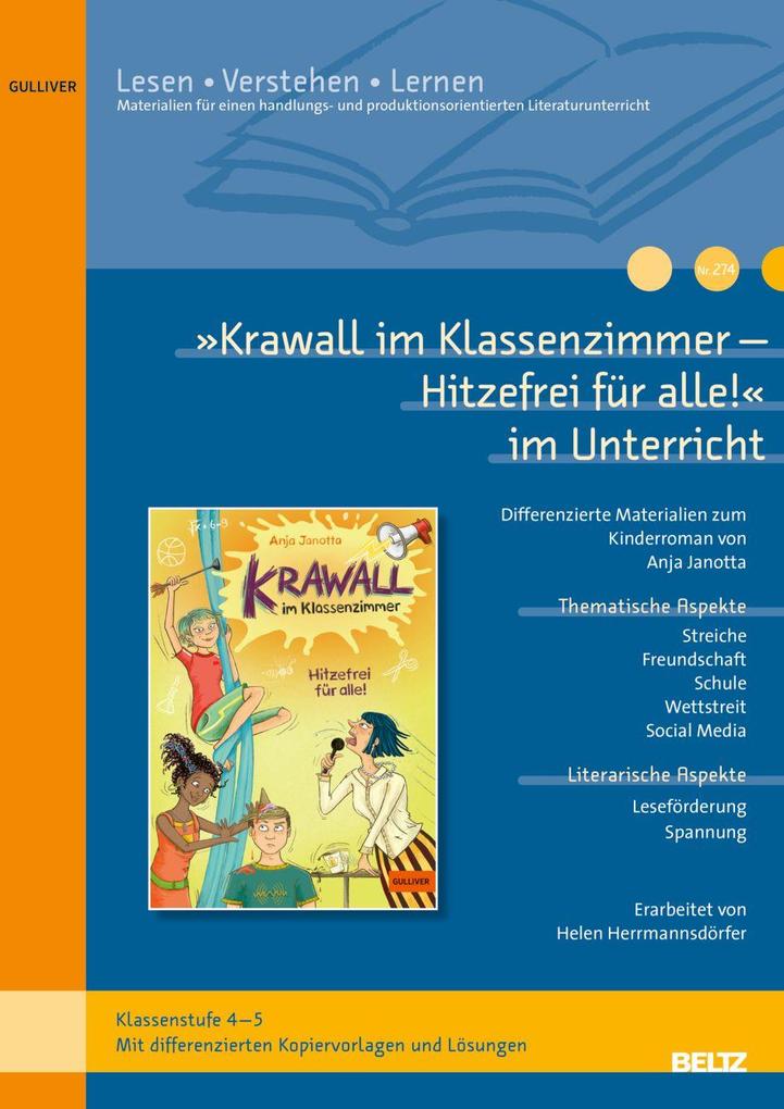 'Krawall im Klassenzimmer' im Unterricht