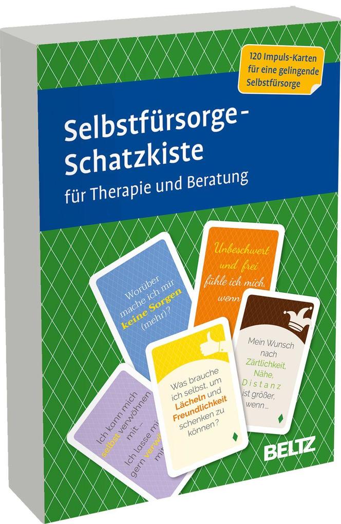 Selbstfürsorge-Schatzkiste für Therapie und Beratung