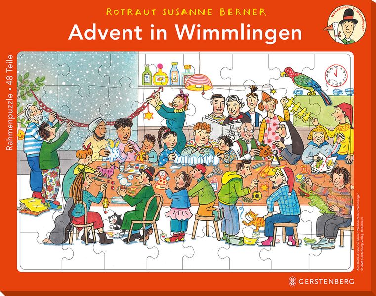 Rahmenpuzzle Advent in Wimmlingen - 48 Teile