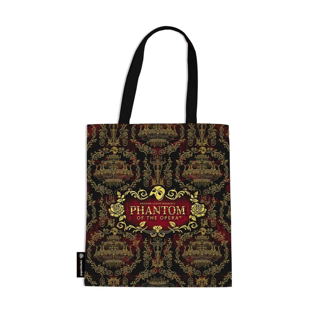 Masked Melody Canvas Bag Andrew Lloyd Webber Collection by Paperblanks (Phantom of the Opera)