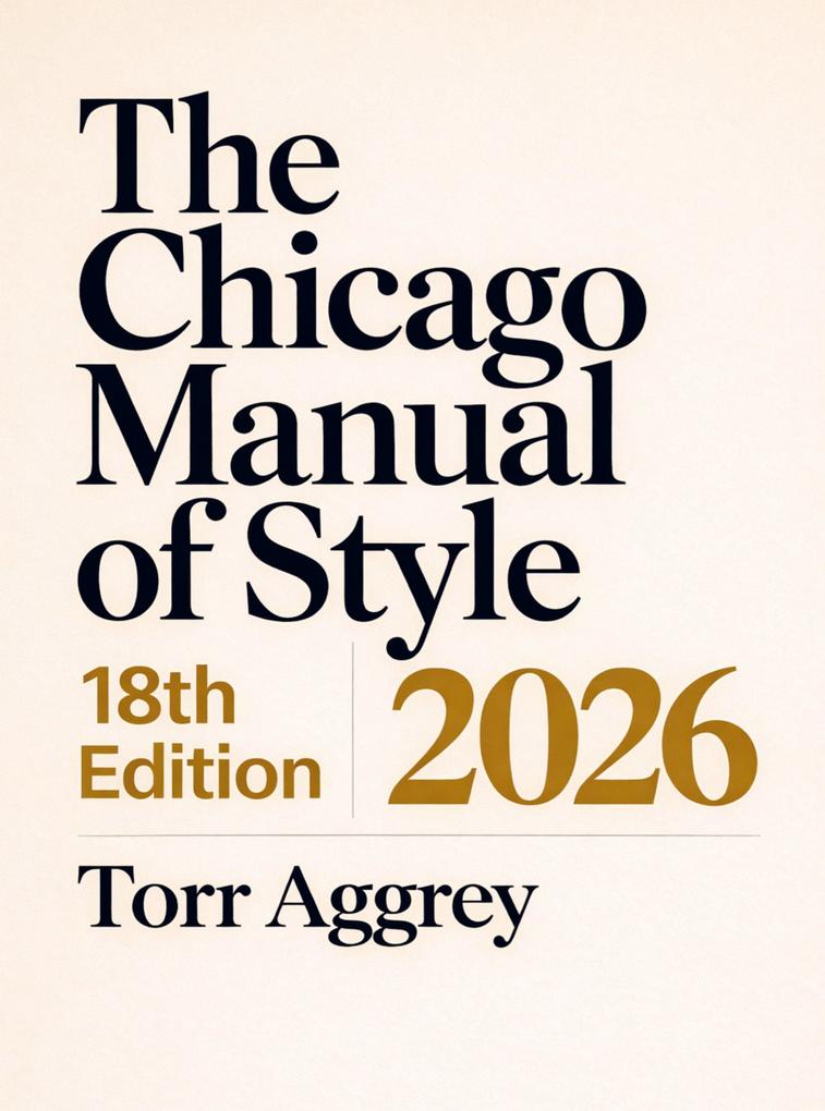 The Chicago Manual of Style 18th Edition 2026