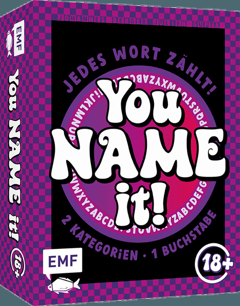 Kartenspiel: You name it! - Ü18