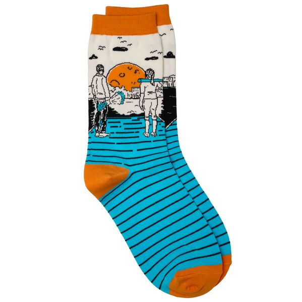Sebastian Fitzek-Socken 'Elternabend' Größe 36-41