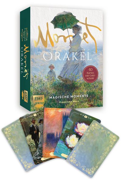 Orakel-Kartenset: Magische Momente - Das Monet-Orakel