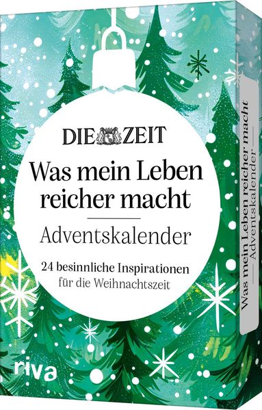 DIE ZEIT 'Was mein Leben reicher macht' - Adventskalender