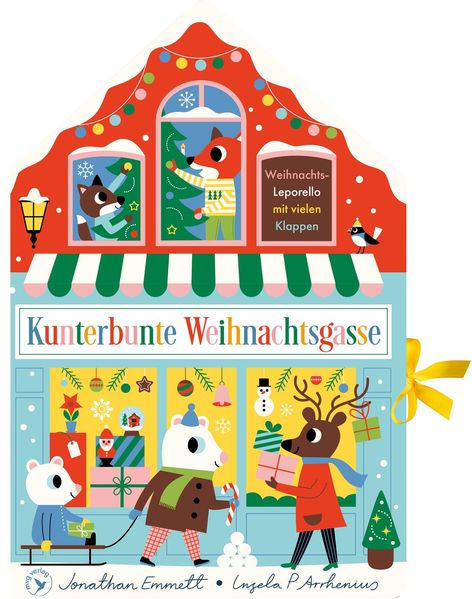 Kunterbunte Weihnachtsgasse