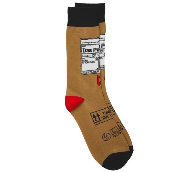 Sebastian Fitzek-Socken 'Das Paket' Größe 41 - 46