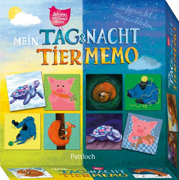 Mein Tag & Nacht-Tiermemo