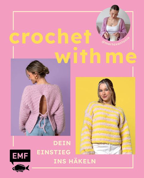 Kleidung häkeln lernen die dir passt mit martaxantonia - Crochet with me