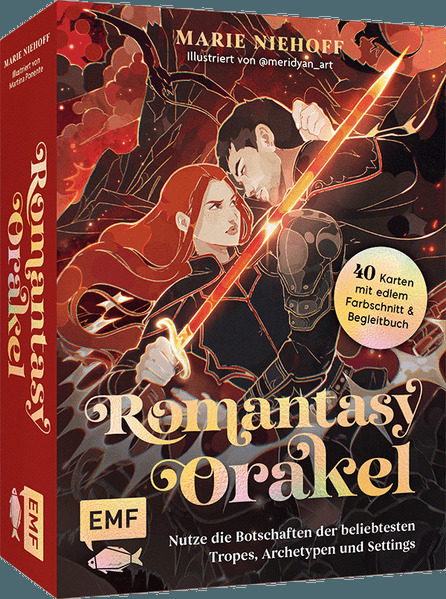 Kartenset: Romantasy-Orakel | Nutze die Botschaften der beliebtesten Tropes Archetypen und Settings