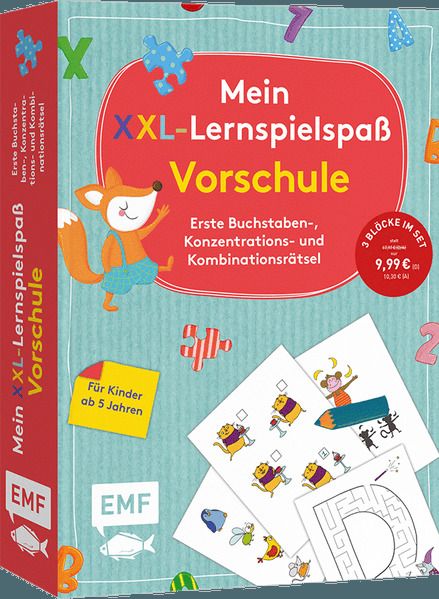 Mein XXL-Lernspielspaß: Vorschule