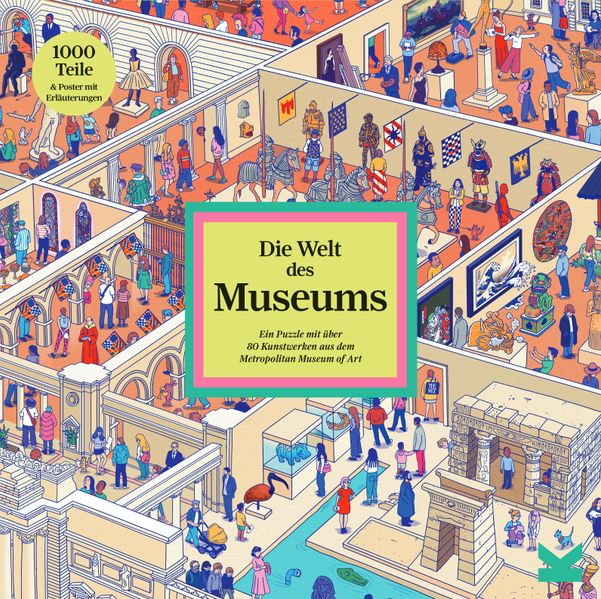 Die Welt des Museums - Puzzle 1000 Teile