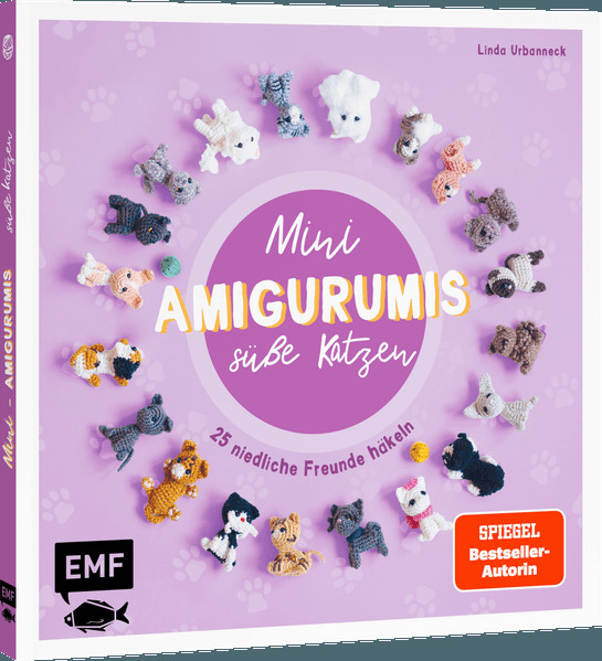 Mini-Amigurumis - Süße Katzen