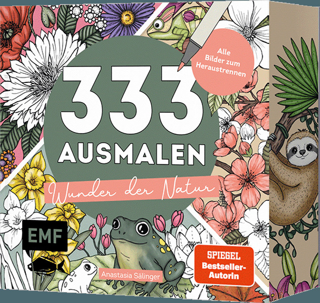 333 Ausmalen - Wunder der Natur
