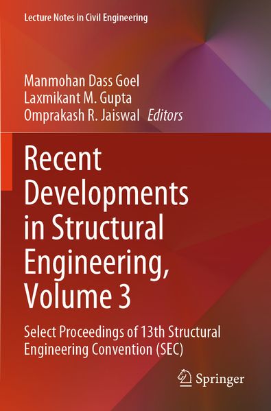 Recent Developments in Structural Engineering Volume 3