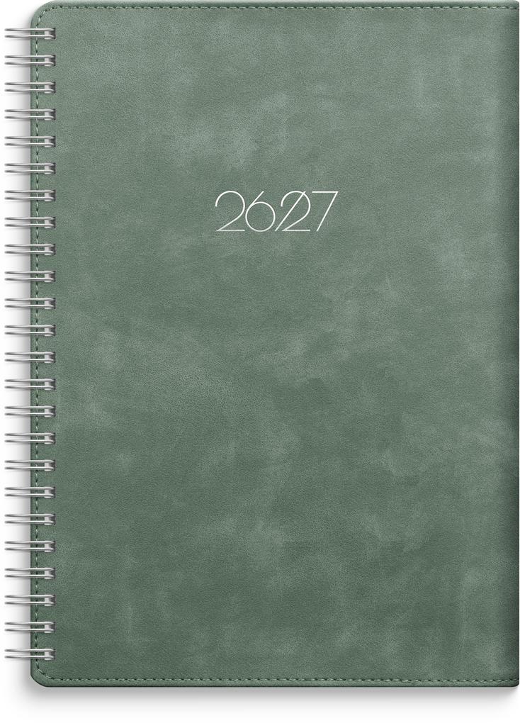 Kalender 26/27 Senator A5 Twist Grün