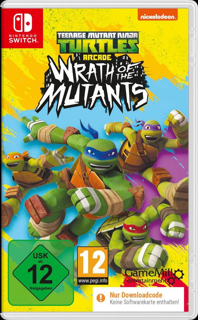 TMNT: Wrath of the Mutants (Code in Box - Nintendo Switch)