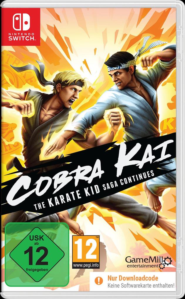 Cobra Kai: The Karate Kid Saga Continues (Code in Box - Nintendo Switch)