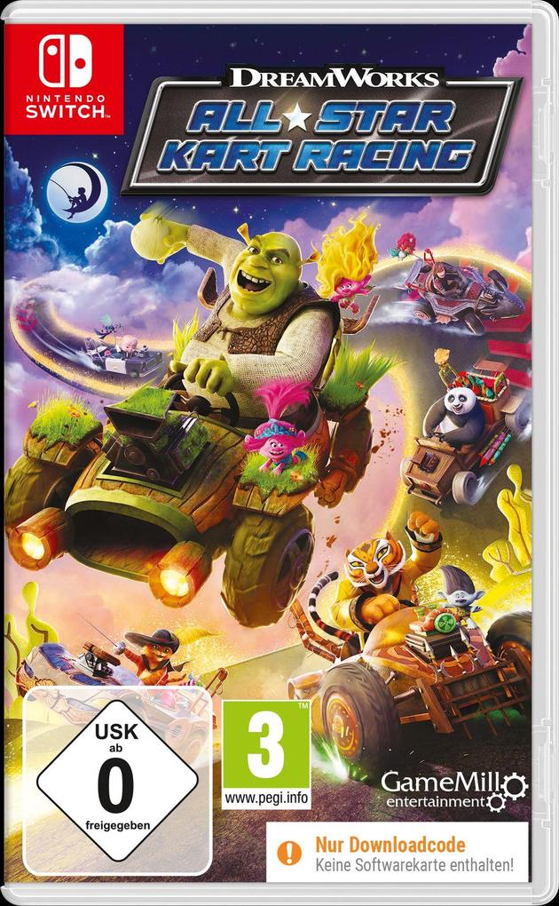 Dreamworks All-Star KartRacing (Code in Box - Nintendo Switch)