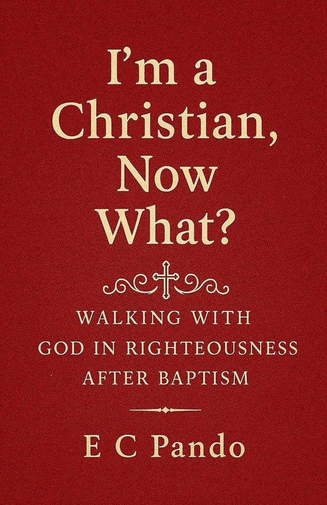 I'm A Christian Now What?