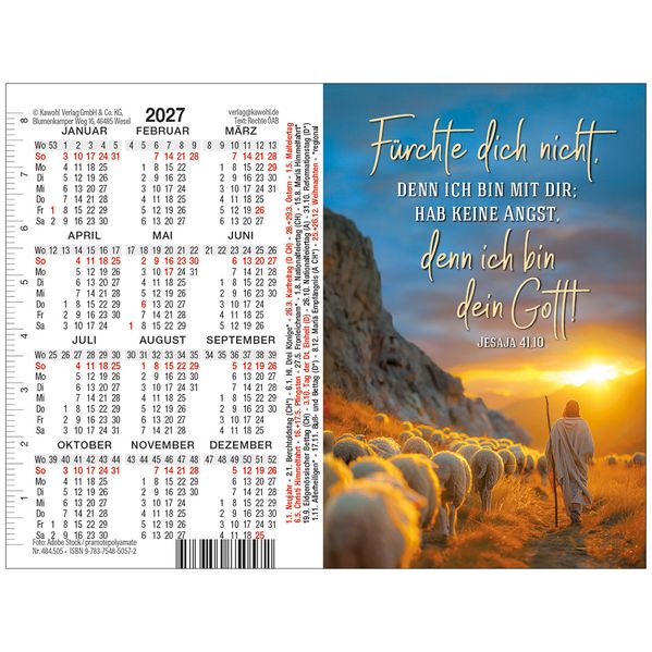 Doppelspielkartenkalender 2027