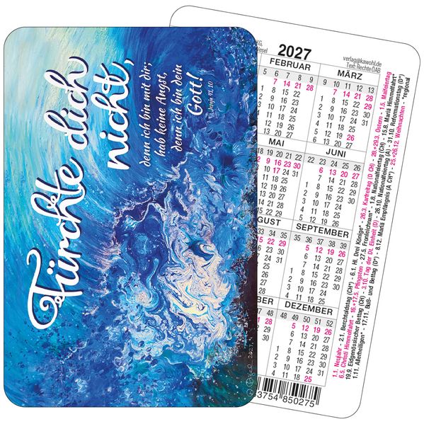Spielkartenkalender 2027 Dorette Digel