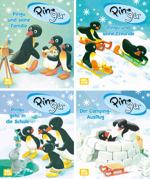 Nelson Mini-Bücher: Pingu 1-4