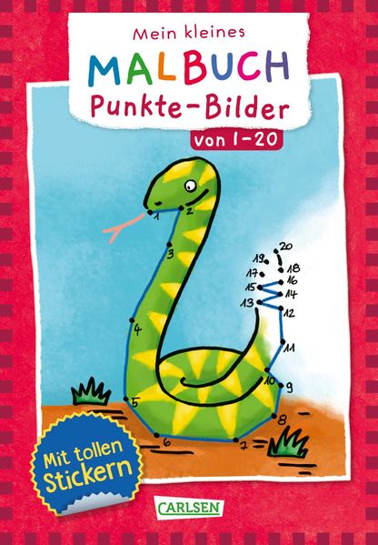 VE5: Mein kleines Malbuch: Punkte-Bilder von 1 - 20
