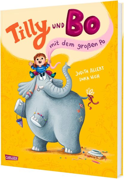 Tilly und Bo mit dem großen Po