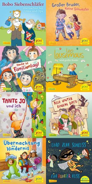 Pixi-8er-Set 314: Bunte Familiengeschichten bei Pixi (8x1 Exemplar)