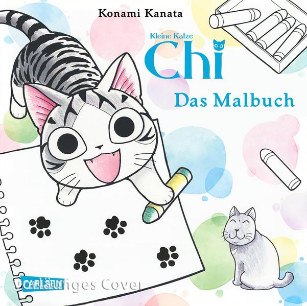 Kleine Katze Chi - Das Malbuch