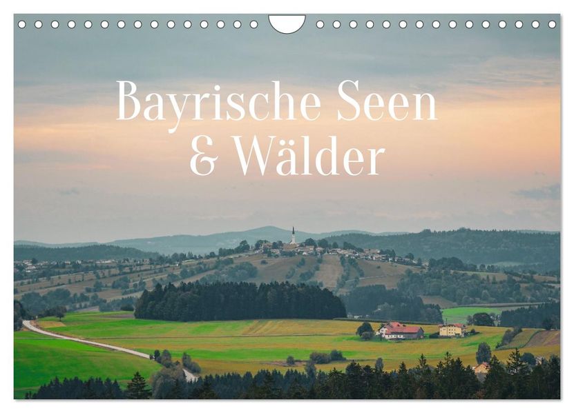 Bayrische Seen und Wälder (Wandkalender 2027 DIN A4 quer) CALVENDO Monatskalender