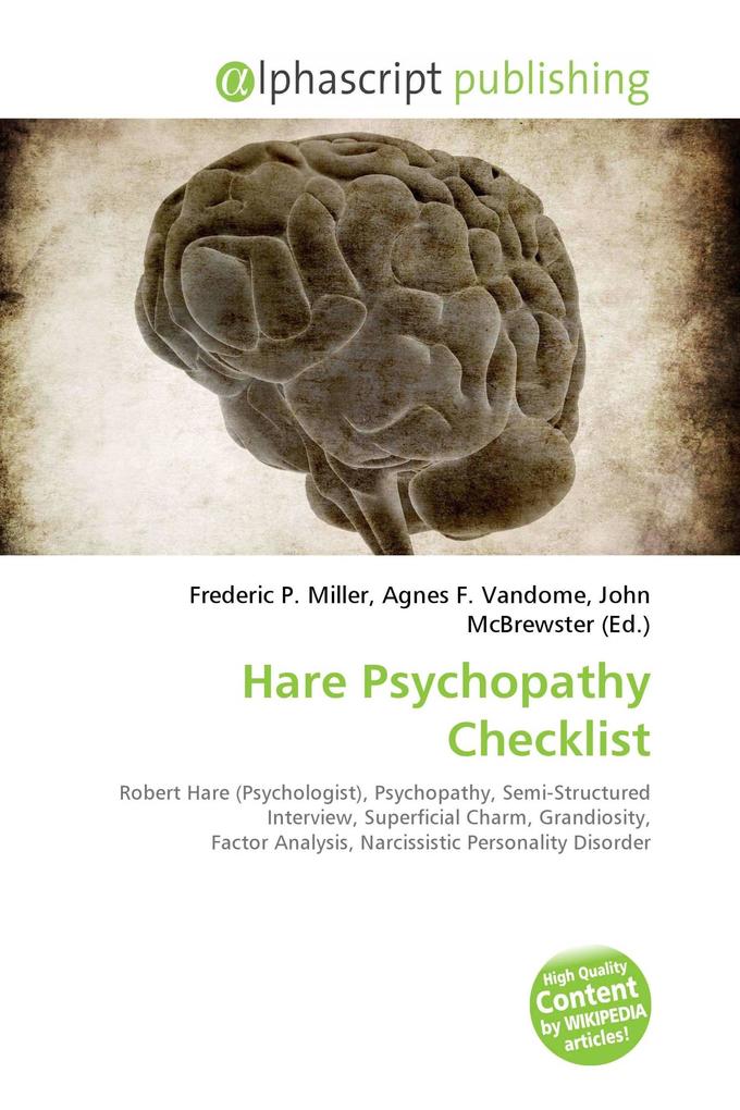 Hare Psychopathy Checklist