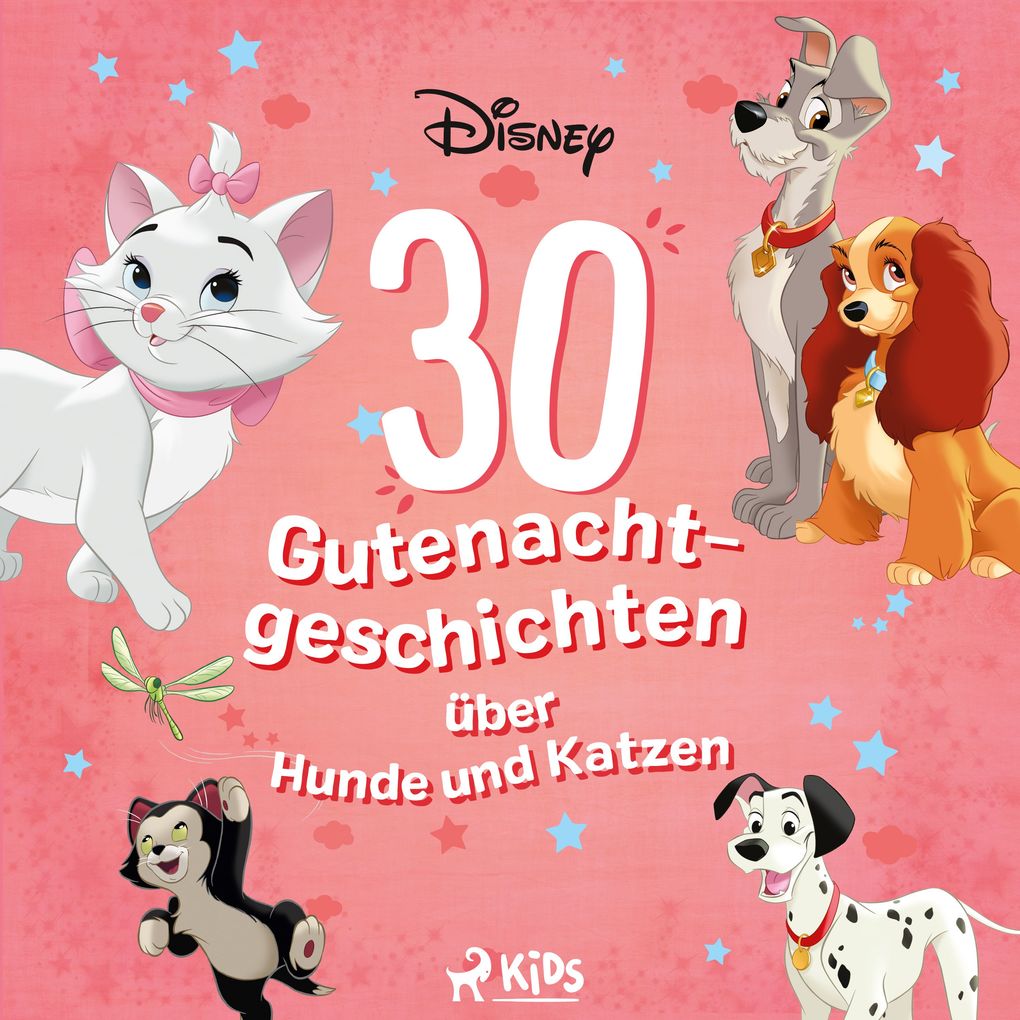 Disney: 30 Gutenachtgeschichten über Hunde und Katzen