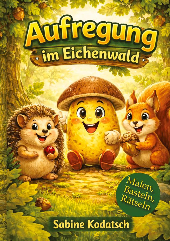 Aufregung im Eichenwald: Kindgerechte Wertevermittlung mit liebevoll gestalteten Illustrationen