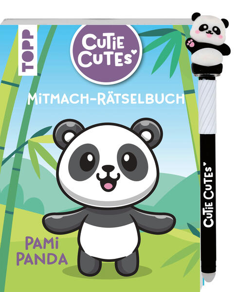Cutie Cutes - Mitmach-Rätselbuch. Pami Panda