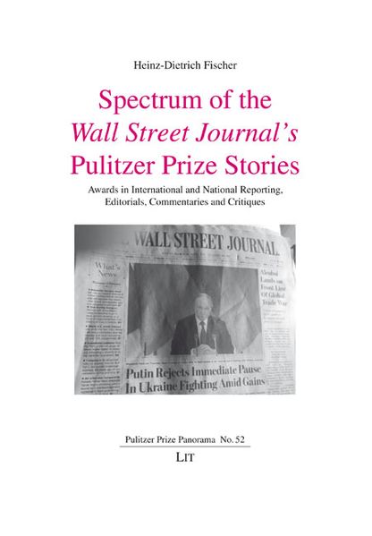 Spectrum of the Wall Street Journal's Pulitzer Prize Stories