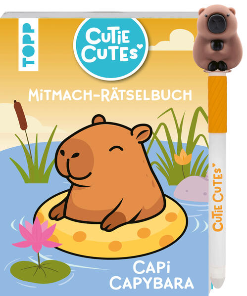 Cutie Cutes - Mitmach-Rätselbuch. Capi Capybara