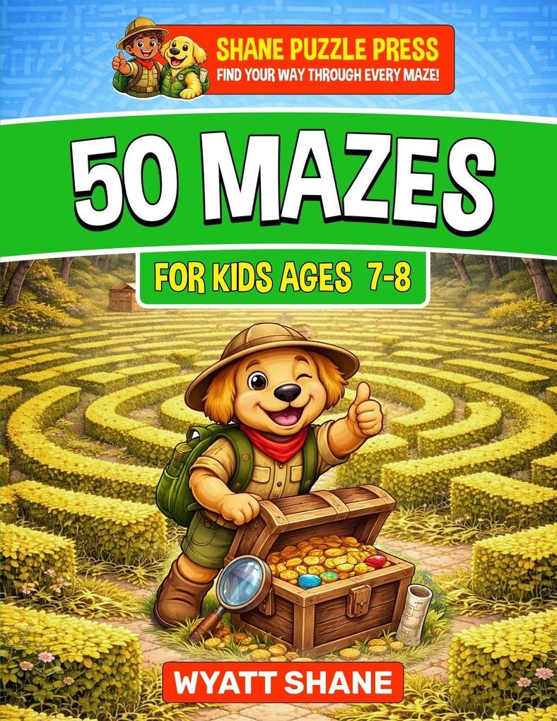 50 Mazes for kids 7-8