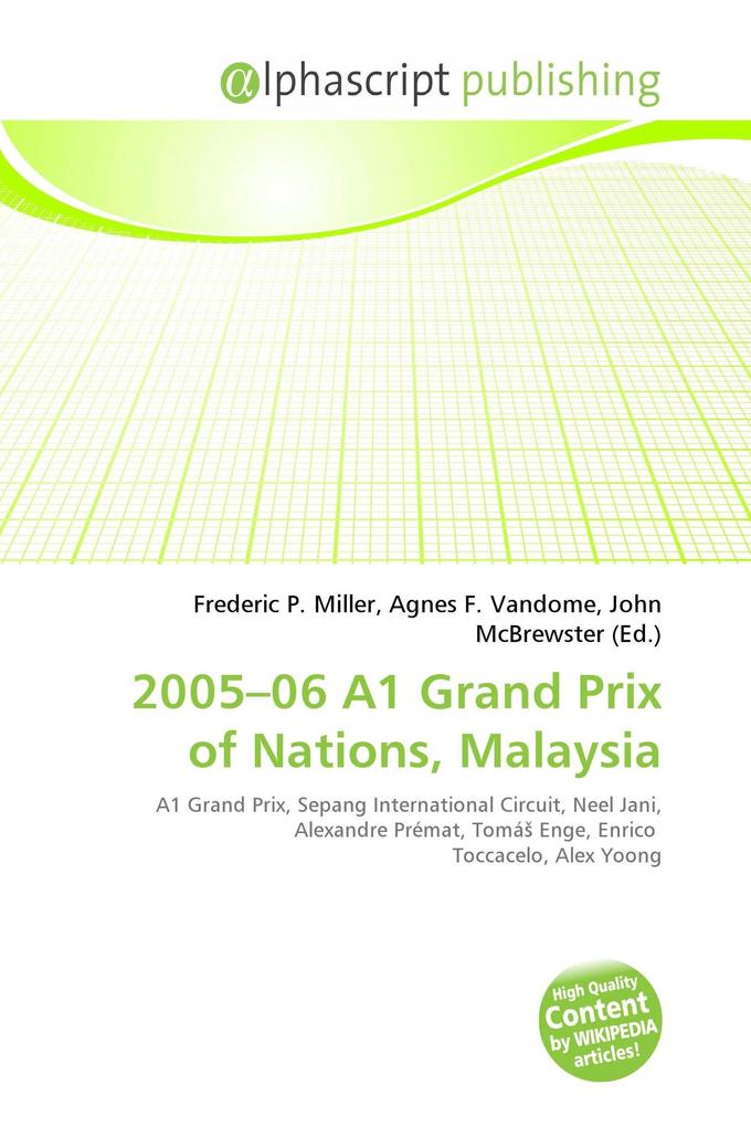 2005-06 A1 Grand Prix of Nations Malaysia