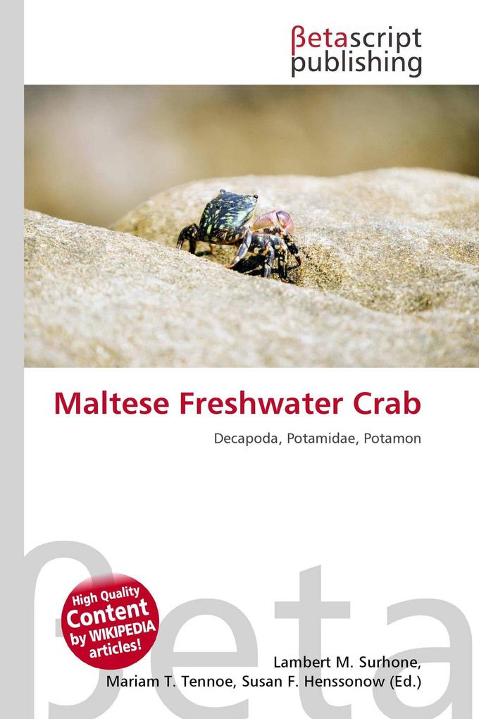 Maltese Freshwater Crab